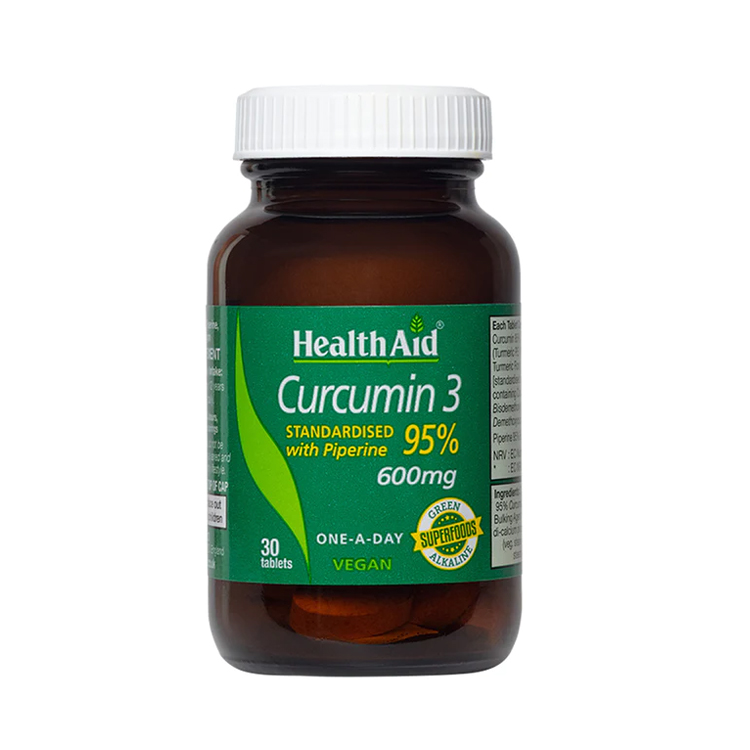 Health Aid Curcumin 3  30 tabs